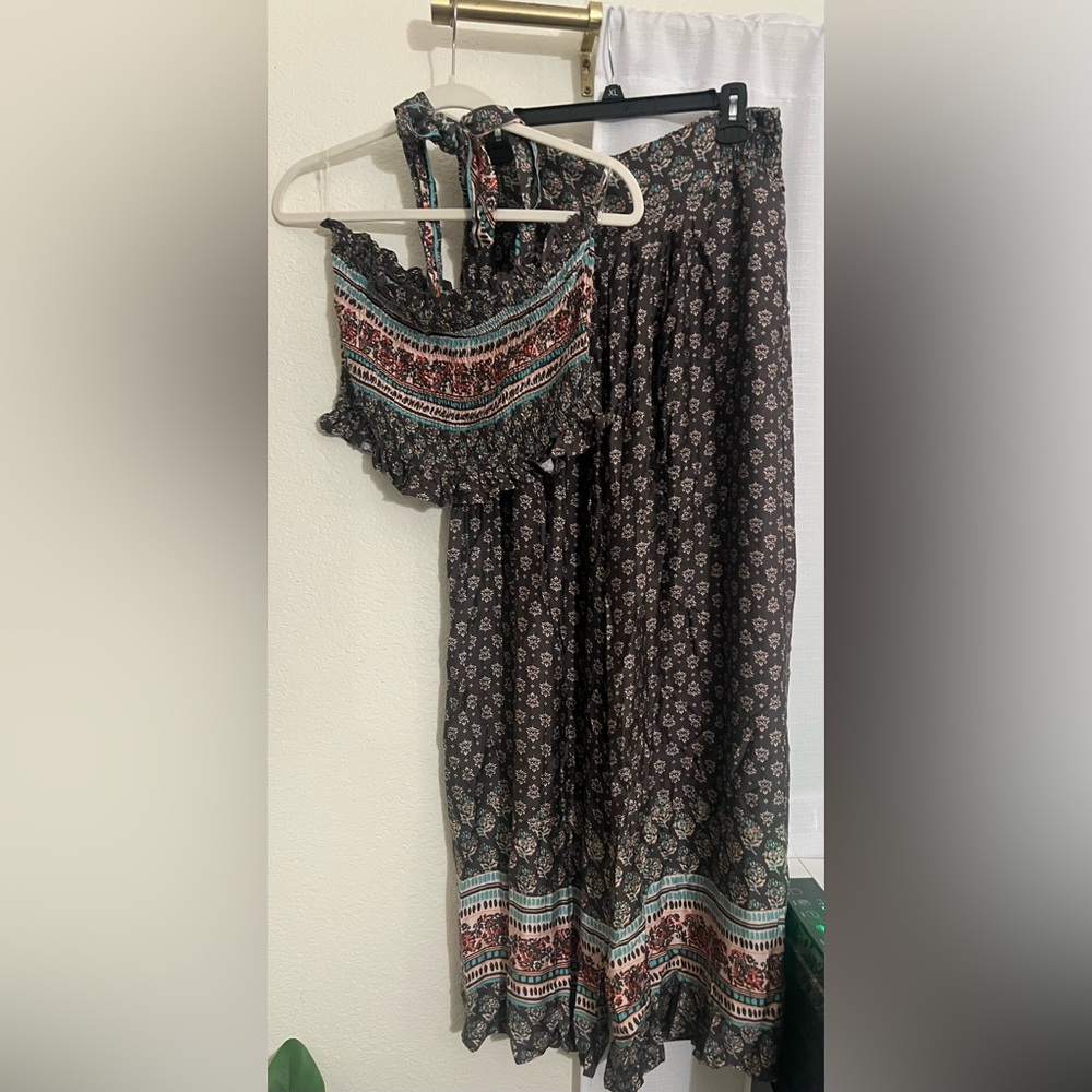 Bohemian Floral 2 Piece Set Size Large